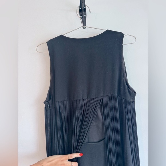 Club Monaco Mini Black Dress with tassels - Picture 6 of 9